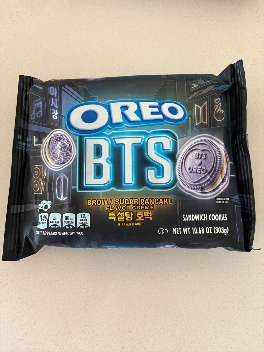 OREO BTS Brown Sugar Pancake Sandwich Cookies